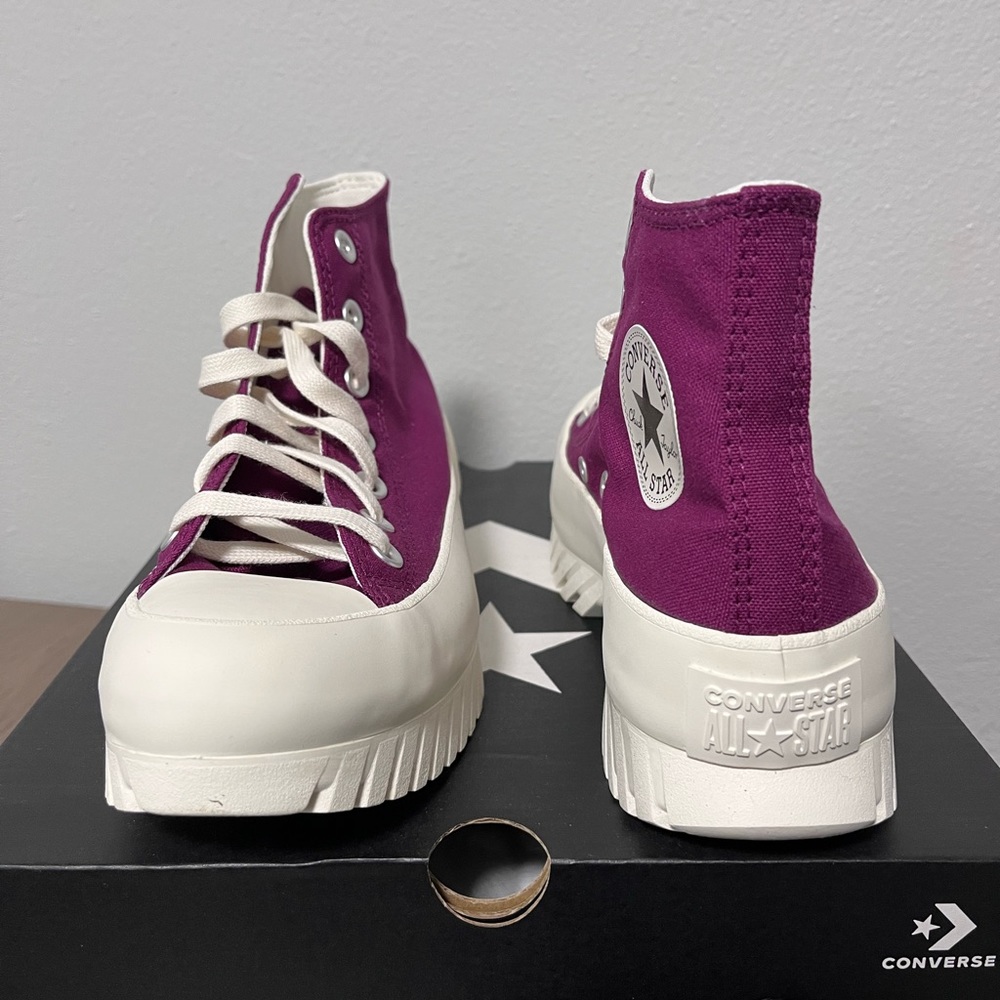 NWT Converse Chuck Taylor All Star Lugged 2.0 - Mysthic Orchid Color - A03701C - Picture 5 of 12